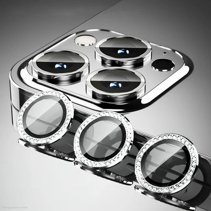 Kameraschutz iPhone Diamond Glitter - Metallic